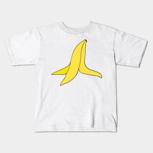 Banana Peel Slip Kids T-Shirt